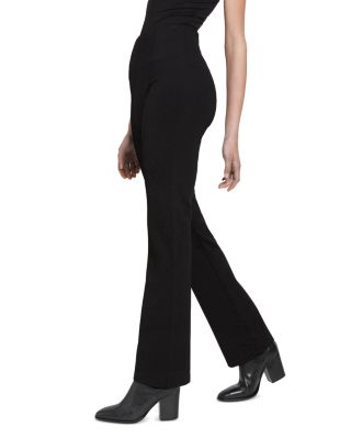 Elysse Wide-Leg Ponte Pants