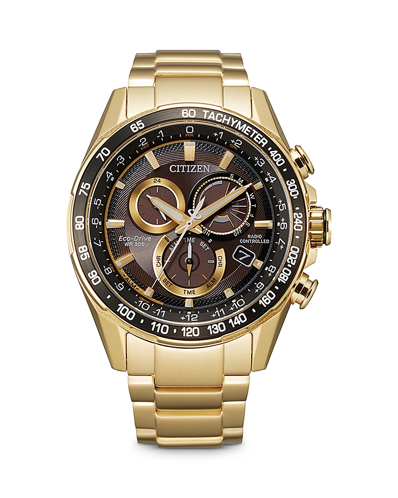 Citizen Eco-drive Pcat Chronograph, 43mm In Black