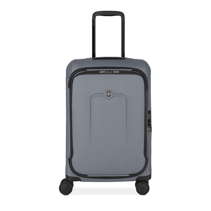 Victorinox Swiss Army Nova 2.0 Frequent Flyer Plus 23 Soft Side Carry-on Suitcase In Gray