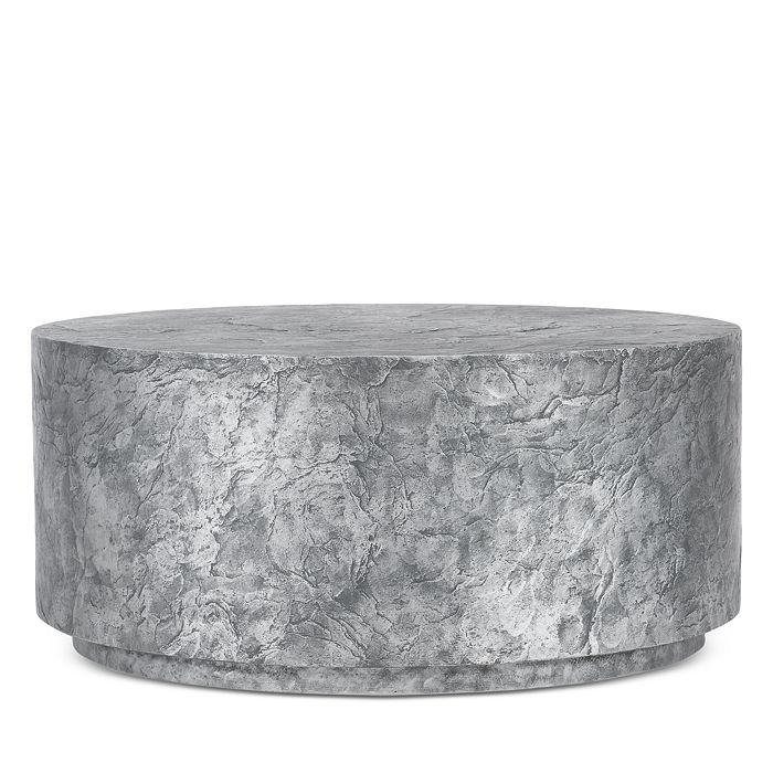Bernhardt Montecito Outdoor Cocktail Table In Silver Slate