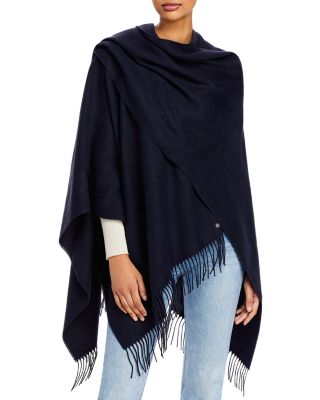 Fringe Trim Ruana 