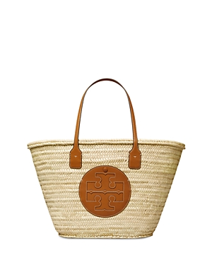 Tory Burch Canvases ELLA STRAW BASKET TOTE