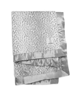 Little Giraffe Luxe Faux Fur Snow Leopard Blanket - Baby