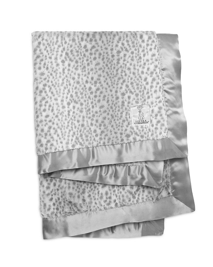 Little Giraffe Luxe™ Faux Fur Snow Leopard Blanket Baby Bloomingdale's