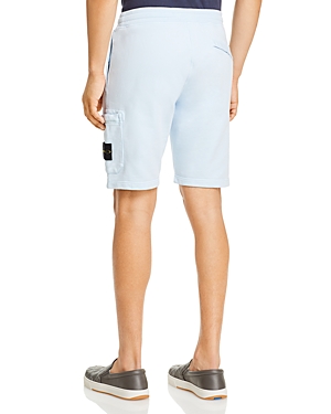 Stone Island Logo Fleece Shorts