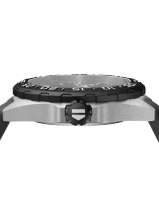 Formula 1 Quartz Men's Black Rubber Watch, 41mm