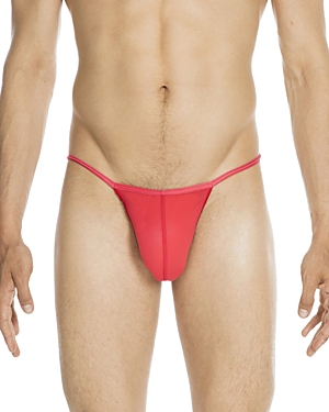 Shop Hom Plumes G-string Thong In Red