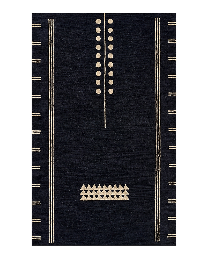 Momeni Simba Sim-5 Area Rug, 5' X 8' In Navy