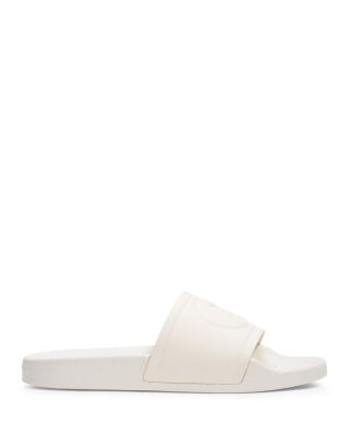 white designer sandals
