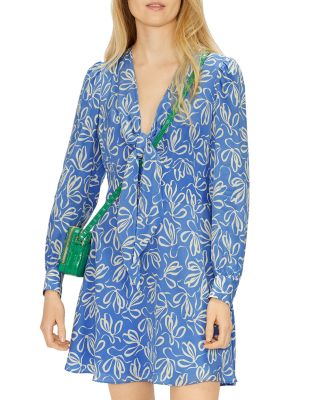 ted baker modernity printed mini dress