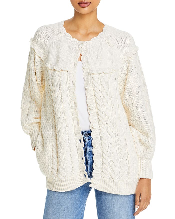 LoveShackFancy Lake Boyfriend Cardigan Sweater Bloomingdale s