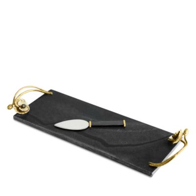 Anemone Small Cheeseboard with Spreader