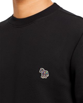Zebra Patch Crewneck Sweatshirt