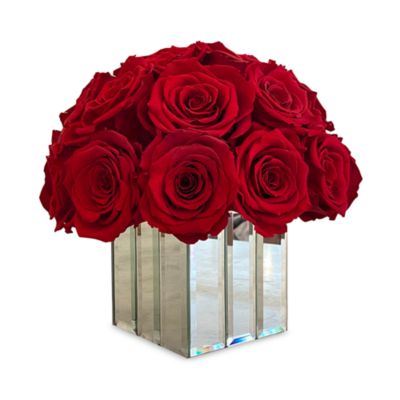 Rose Box NYC - Mini Modern Half Ball of Roses