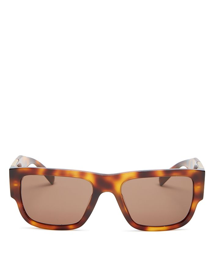 VERSACE Men's Square Sunglasses, 56mm