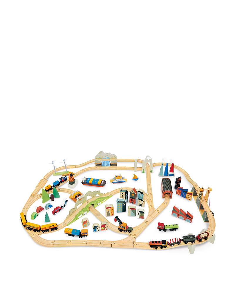 Tender Leaf Toys Mountain View Train Set - Ages 3+