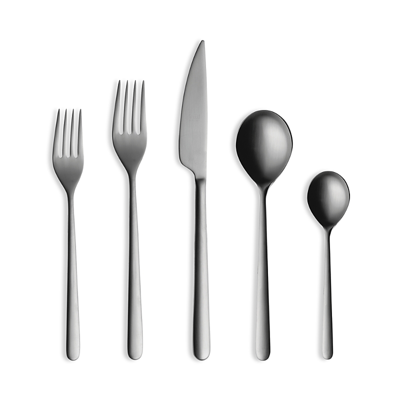 Mepra Linea Ice 5-piece Place Setting In Silver