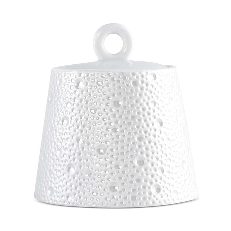 Bernardaud Ecume Perle Sugar Bowl In White