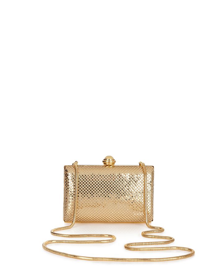 Sondra Roberts Hard Body Mesh Clutch | Bloomingdale's