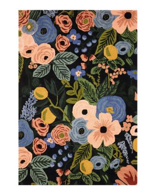 Rifle Paper Co. - Joie JOI-01 Area Rug, 3'6" x 5'6"