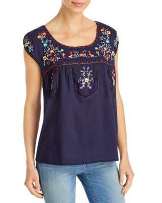 Bila Embroidered Top | Bloomingdale's