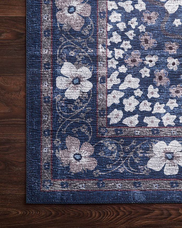 Shop Rifle Paper Co Palais Pal-02 Area Rug, 7'6 X 9'6 In Navy