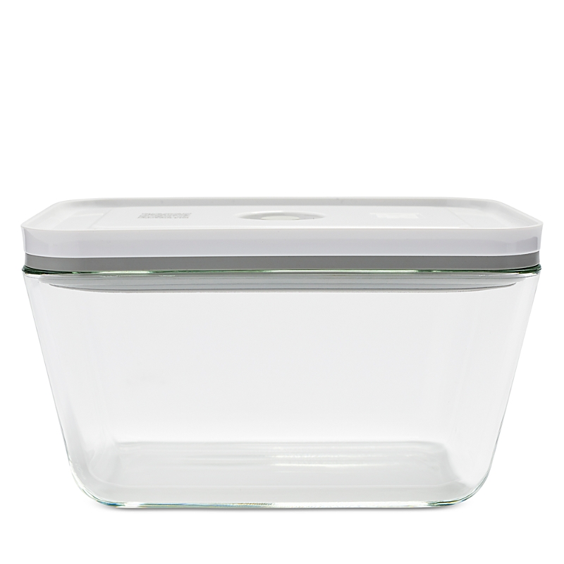 Zwilling Fresh & Save Vacuum Glass Container, Set Of 2 In White