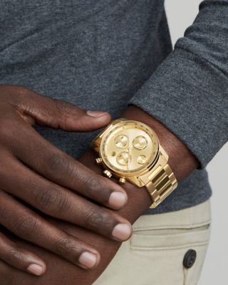 movado gold watch mens