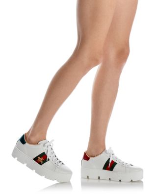 gucci wedge sneakers