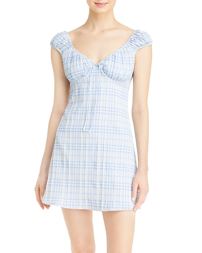 Wayf gingham dress outlet