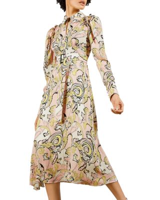 ted baker paisley dress