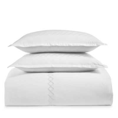 Embroidered Percale Bedding Collection - Exclusive