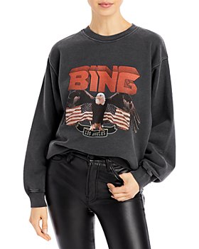 Anine Bing - Vintage Eagle-Graphic Sweatshirt