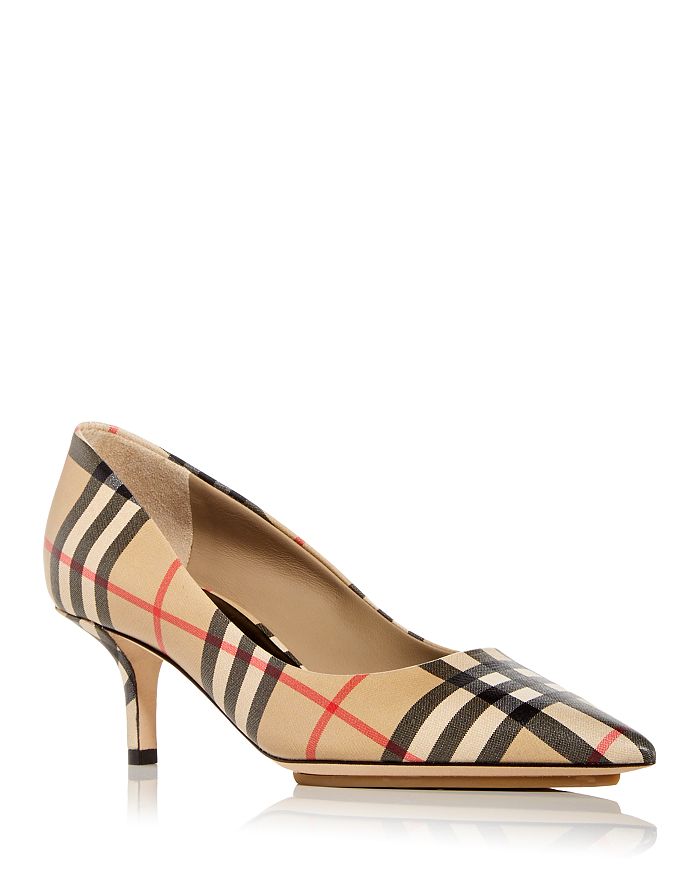 Tinted Trends: Women's Shoes in the Classic Burberry Color
