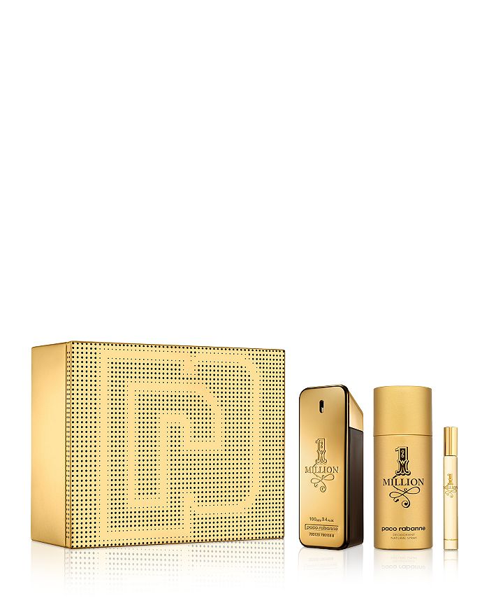 Rabanne Paco 1 Million Eau de Toilette 3 Piece Gift Set