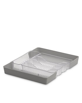 Spectrum - Hexa Clear 5-Divider Expandable Silverware Tray