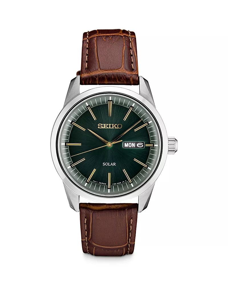 Seiko Watch Essentials Solar Watch, 40mm