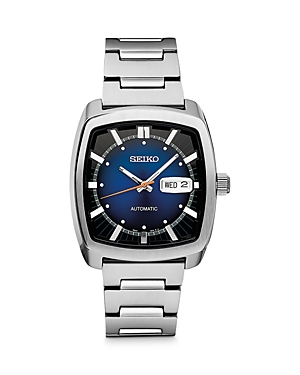 Seiko Watch Recraft Automatic Watch, 39.5mm In Silver