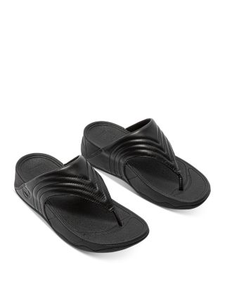 FitFlop - Walkstar Leather Toe Post Sandals