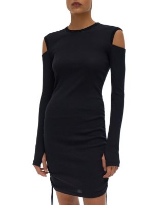 helmut lang ribbed dress