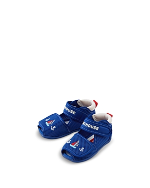 Miki House Kids' Unisex Double Russell Yacht Mesh Sandals - Toddler In Blue