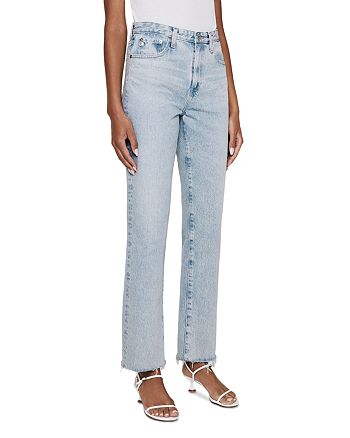 AG Alexxis Straight Leg Jeans in Fame | Bloomingdale's