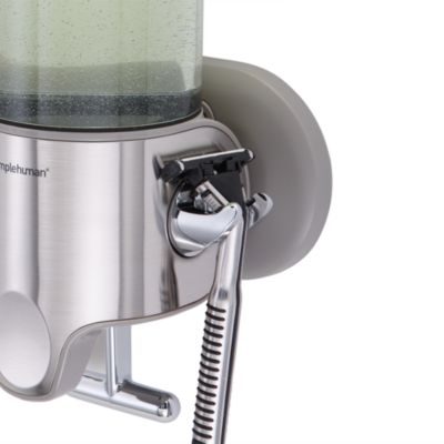 Double Wall Mount Pump Shower Soap Dispenser