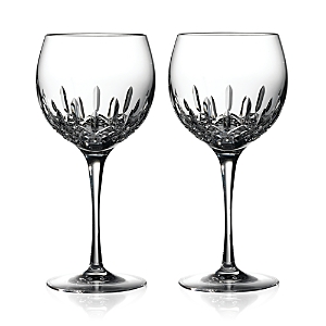 Waterford Lismore Essence Wine Balloons, Set of 2