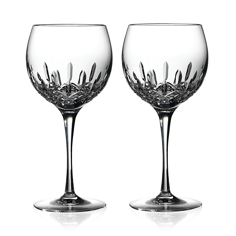 Waterford Lismore Essence Wine Balloons, Set Of 2