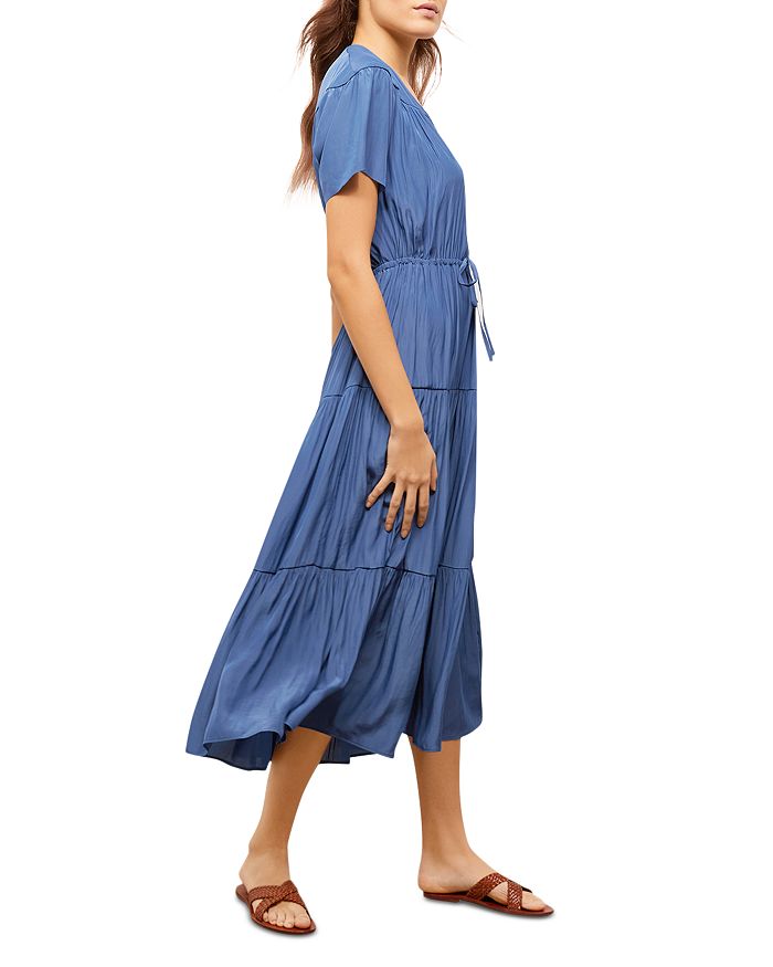 Gerard Darel Sylia Faux Wrap Midi Dress | Bloomingdale's