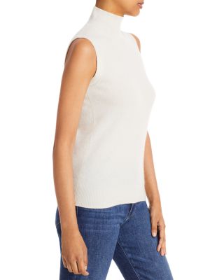 Sleeveless 100% Cashmere Sweater - Exclusive