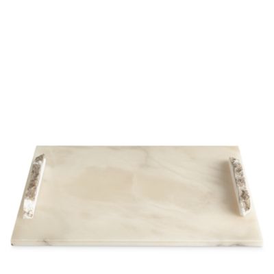 Global Views - Alabaster Rectangle Tray