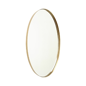 Global Views Small Elongated Oval Mirror