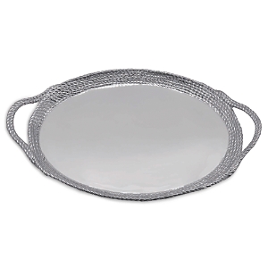 MARIPOSA ROPE OVAL COCKTAIL TRAY,2274